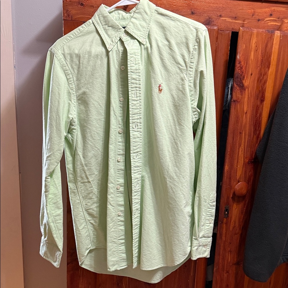 Ralph Lauren Men's Light Green Casual Shirt